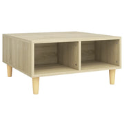 Tavolino da salotto | Tavolino da caff¨¨ | Tavolino da Soggiorno Rovere Sonoma 60x60x30 cm Legno Multistrato