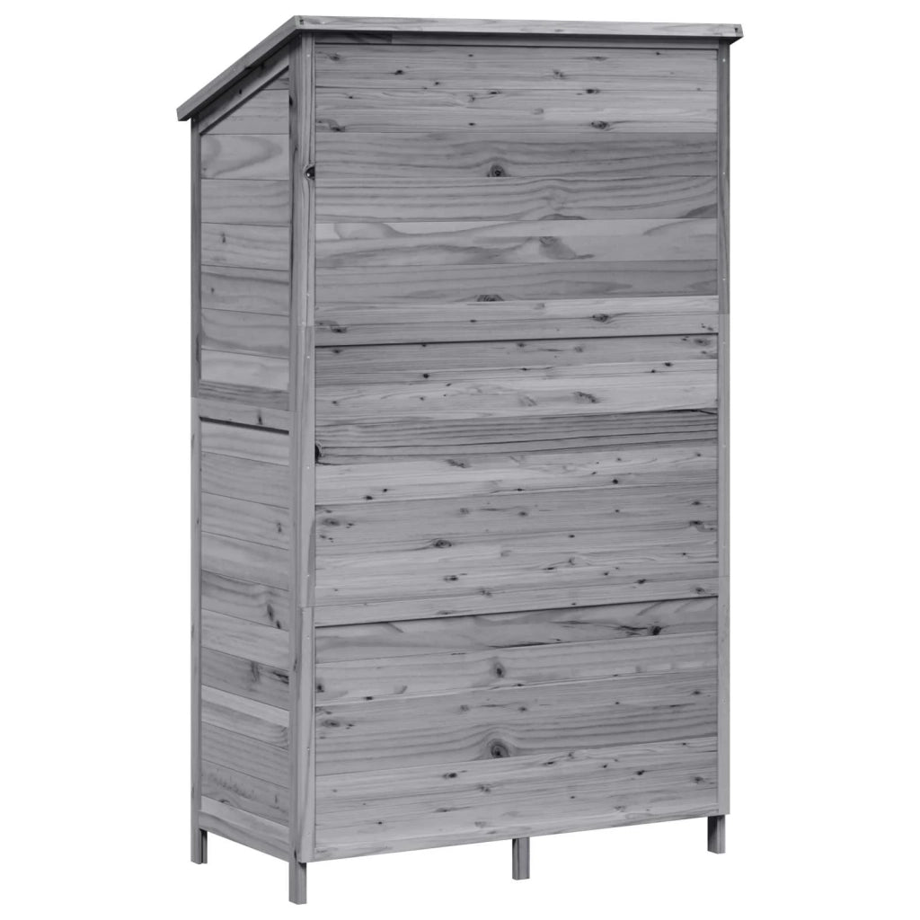 Capanno da Giardino Grigio 106 x 56 x 176,5 cm 42033482