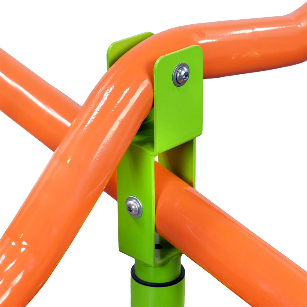Dondolo Basculante Girevole 360° per Bambini 4 Posti 190x190x100 cm; Portata 200 kg