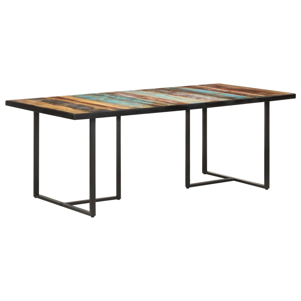 Tavolo da Pranzo 200 cm in Legno Massello di Recupero cod mxl 58849