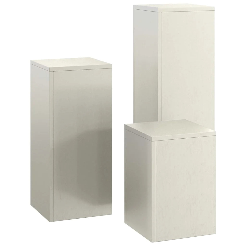 Supporto per piante 3 pcs Ruggine 865833
