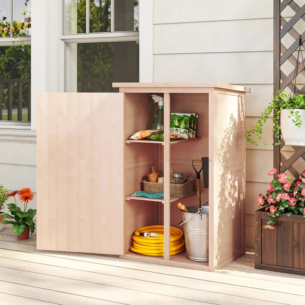 Casetta da Giardino in Legno ¨C zephmum ¨C Abete 75x56x115 cm