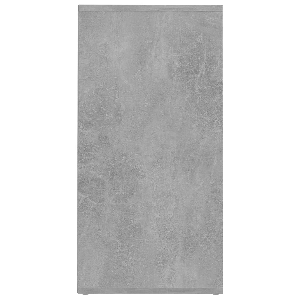 Scarpiera mobiletto portascarpe mobile per ingresso/corridoio/soggiorno 31,5 x 35 x 70 cm legno ingegnerizzato grigio 02_0021808