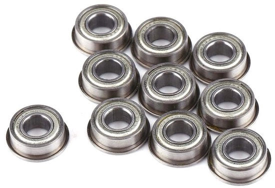 Lageri a doppia guaina metallica miniatura flangeata 6 * 13 * 5mm - Set da 10 pezzi