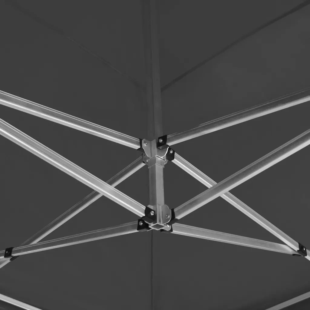 Gazebo | Pergolato Professionale Pieghevole Alluminio 6x3 m Antracite