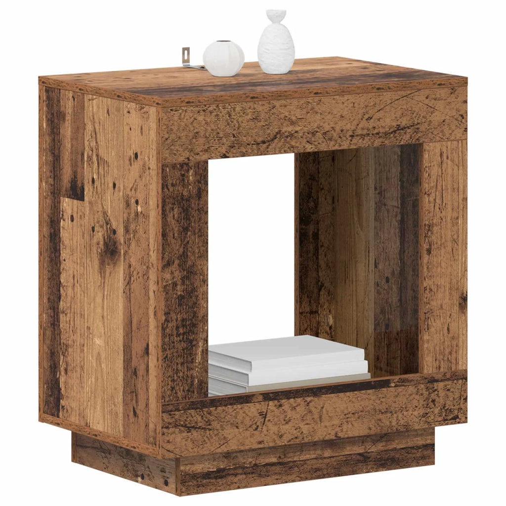 Tavolo laterale Legno vecchio 60 x 40 x 65 cm 899901
