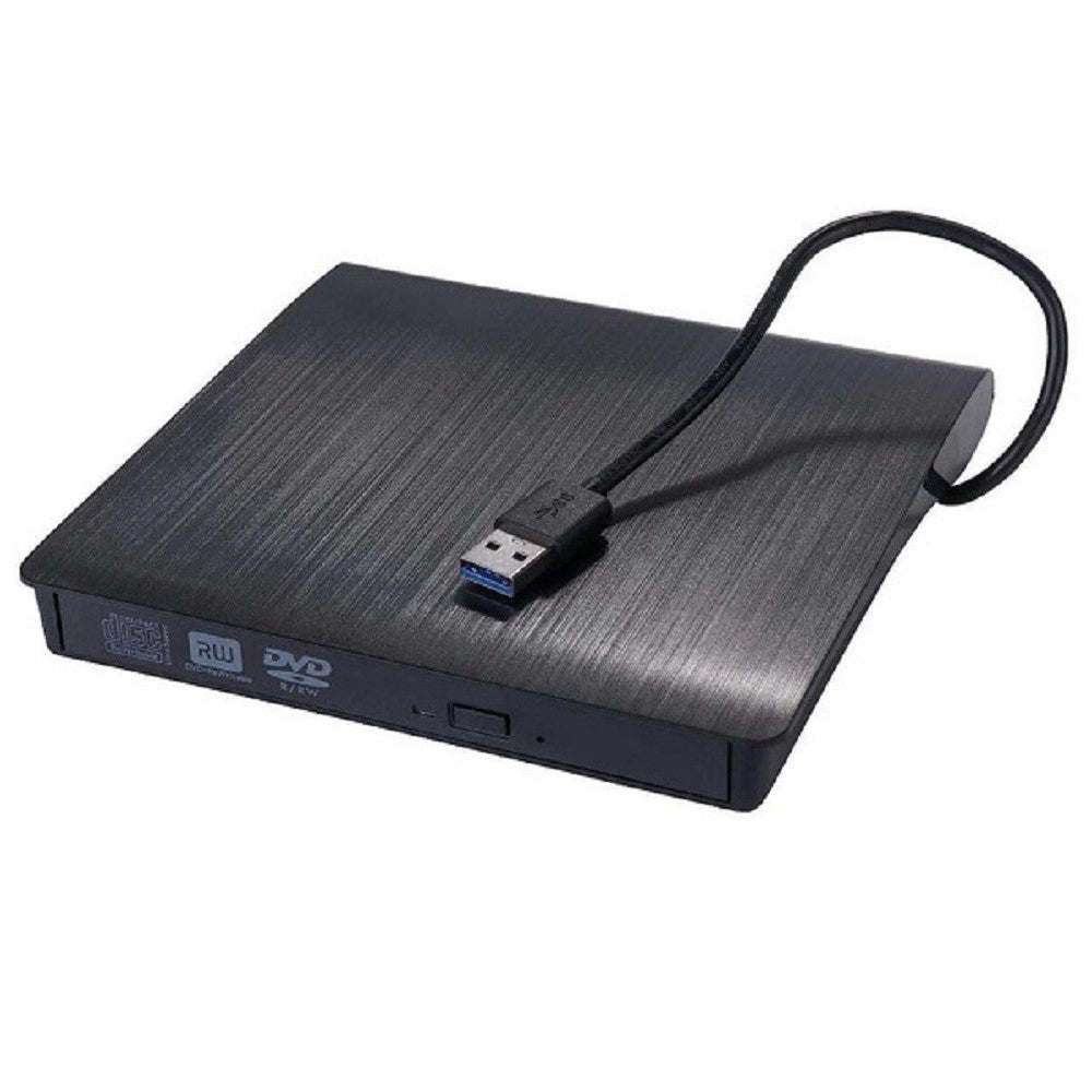 Trade Shop - Lettore Masterizzatore Dvd-rw Esterno Per Desktop Laptop Usb 3.0 Portatile Q-t96 -