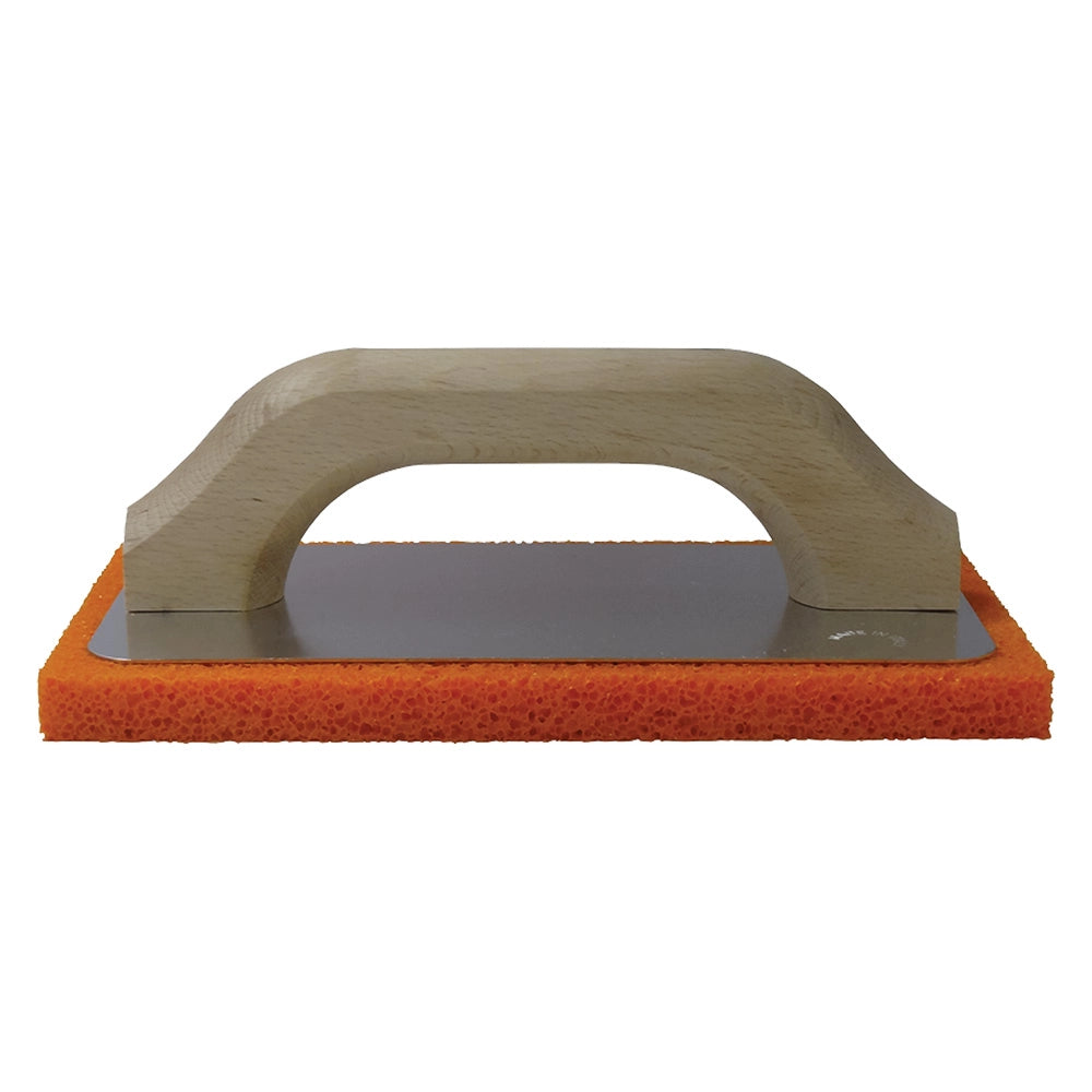 FRATTONE IN GOMMA SPUGNA cm 14 x 22 - gomma arancio (dens. media)  - BricoGo