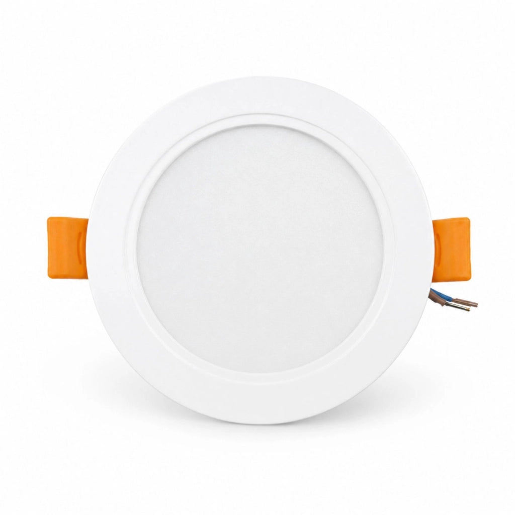 Faretto LED da Incasso Rotondo CCT 3 Temperature, Fascio 120°, IP20 (24W 2600LM D240X27mm Foro 215mm)