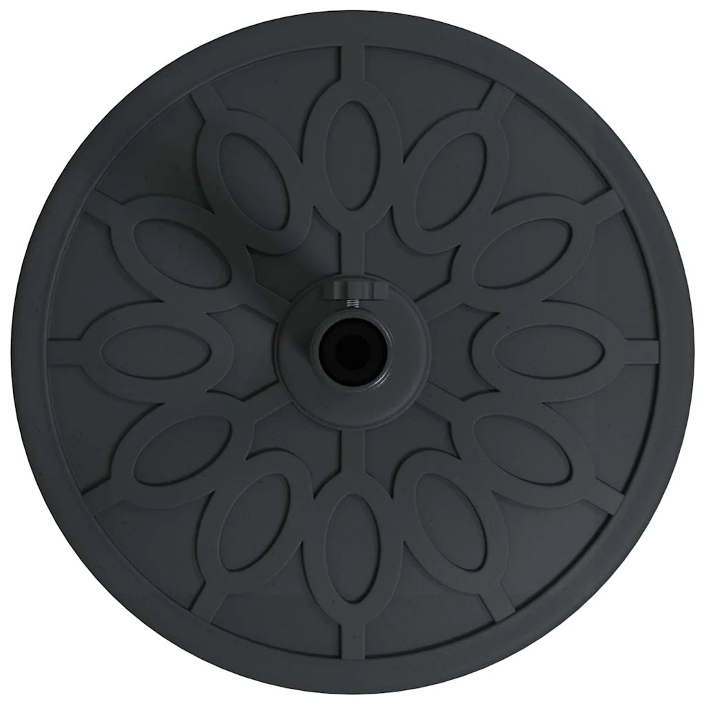 Base per ombrellone Art d¨¦co Nero ? 45 x 39,5 cm Ferro CFW5038776