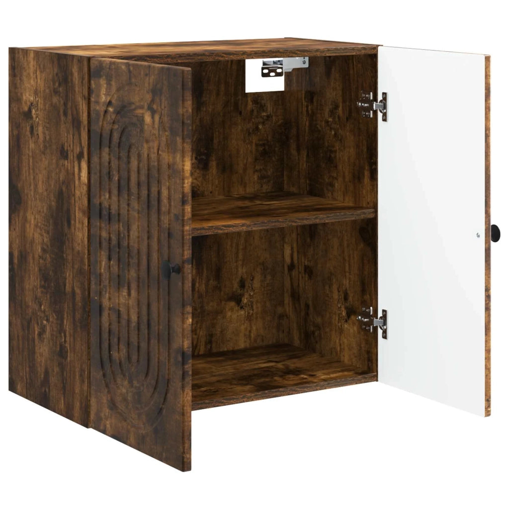 Mobiletto a muro Rovere Fumo 59 x 31 x 60 cm 898070