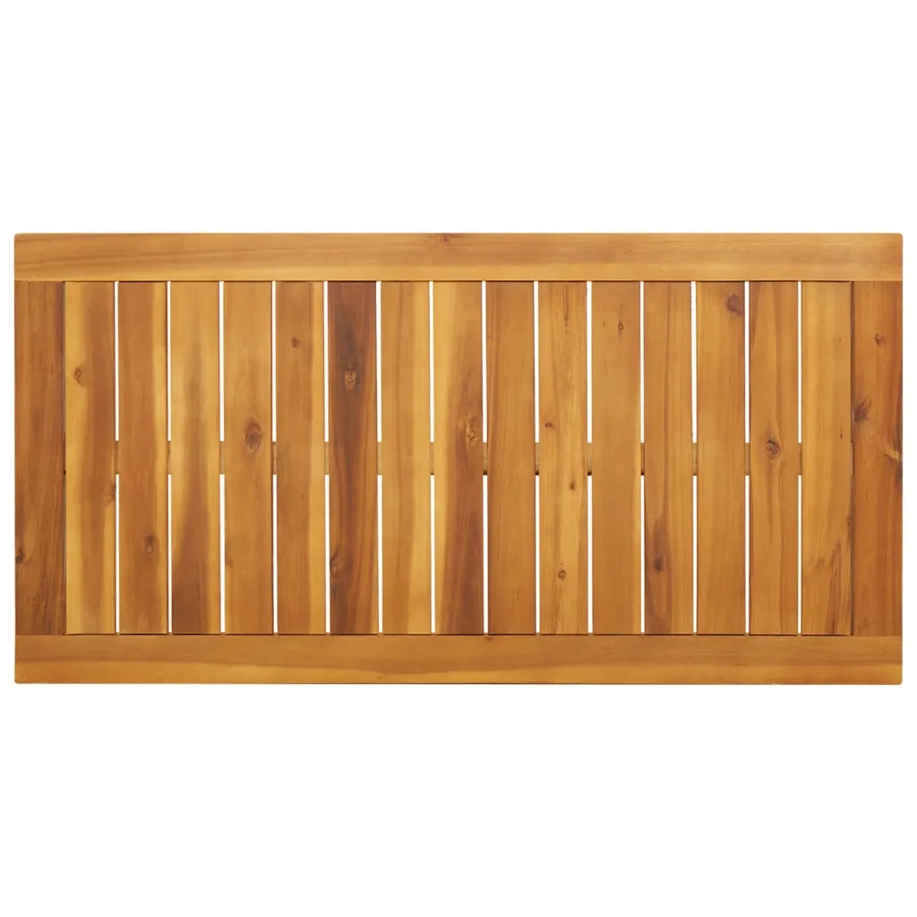 Tavolo da Pranzo da Giardino-Tavolo da esterno 110x56x75 cm Legno Massello Acacia