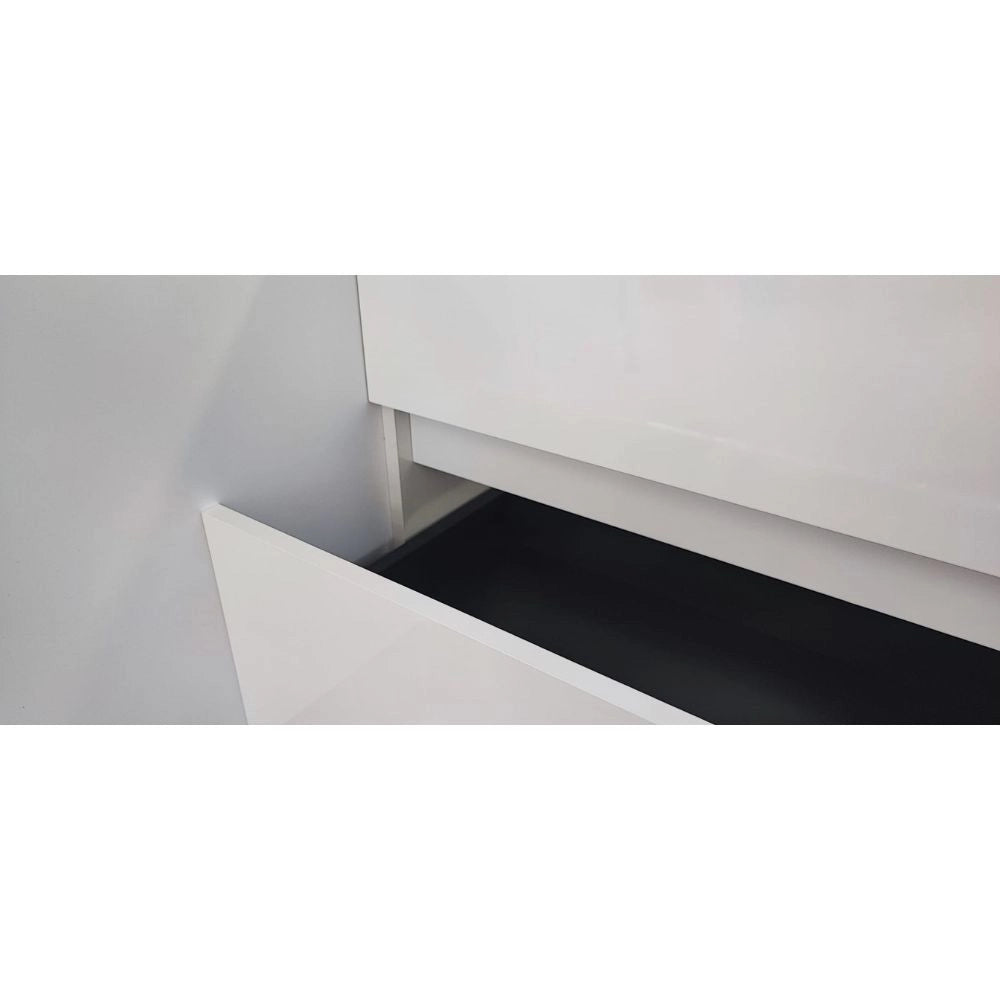 Mobile bagno sospeso Sevilla bianco 80x44.6x52H: eleganza e praticità per un bagno moderno