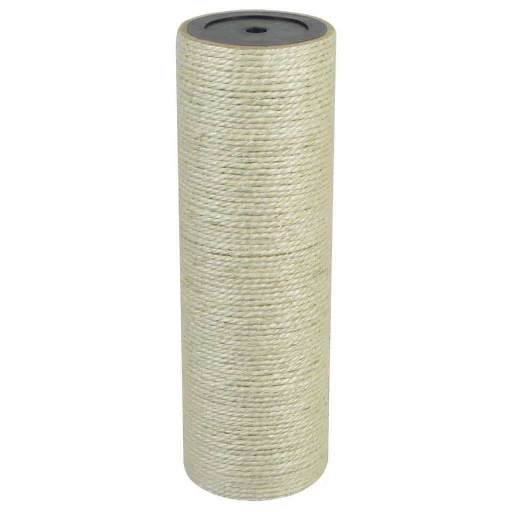 Tiragraffi albero per gatti cuccia per gatti peluche 8 x 25 cm 8 mm beige 3702054
