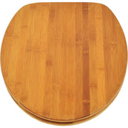 Sanicomfort sedile wc in bamb , carbonized, 1846370