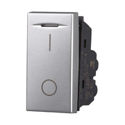 Interruttore Bipolare 0-1 16A Colore Grigio Compatibile Con Bticino Axolute