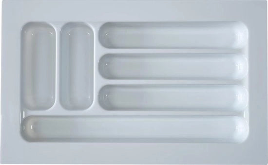 Organizzatore per lade in ABS, finitura elegante, compatibile con le ante della cucina. (30 cm x 48,5 cm)