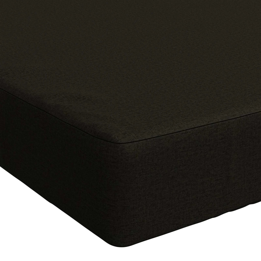 Cuscino per panchina SOEST 100% Poliestere Nero 180 x 40 x 8 cm 950022
