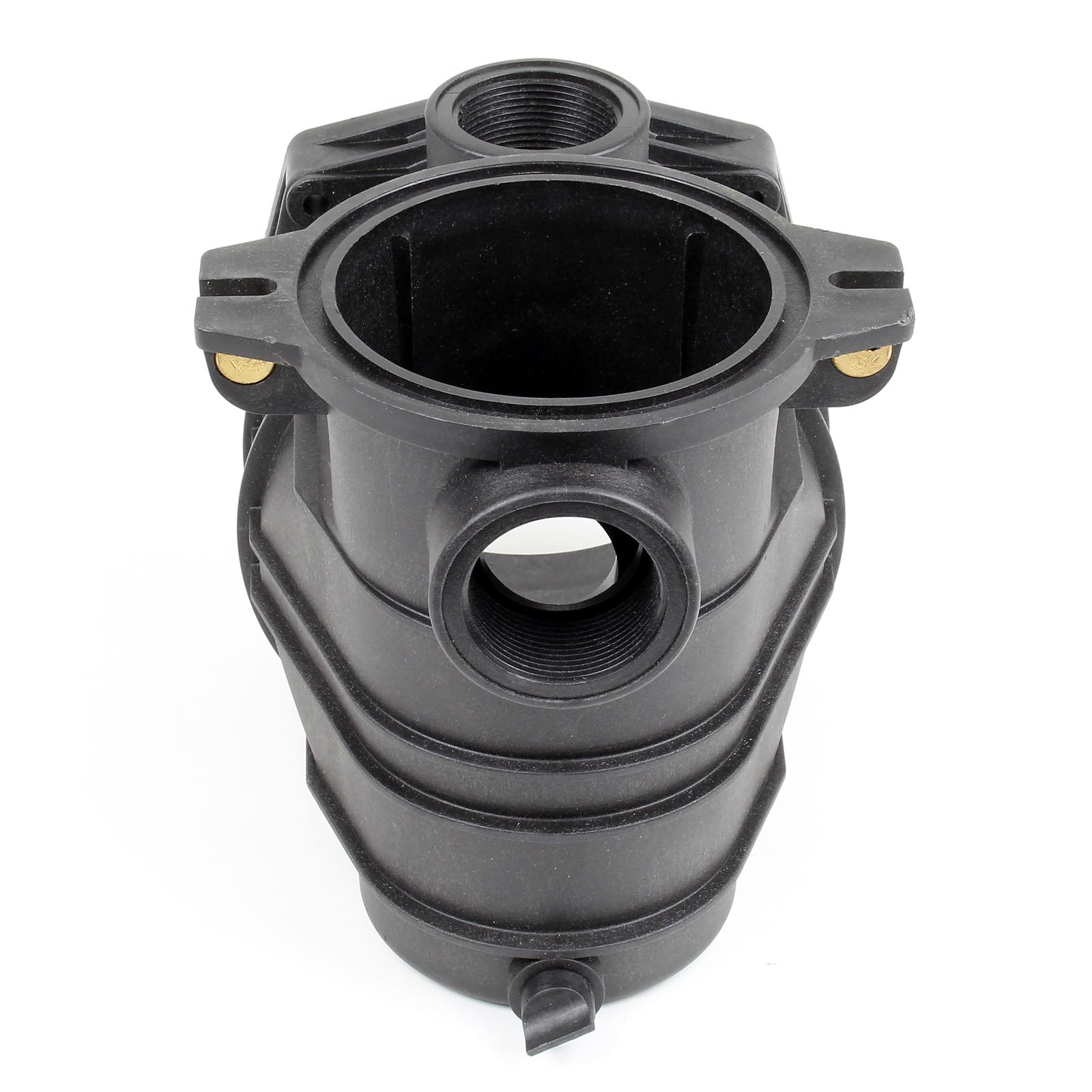 Ricambio per pompa da piscina Corpo pompa nero per piscine Distanza scarico/ingresso 205mm