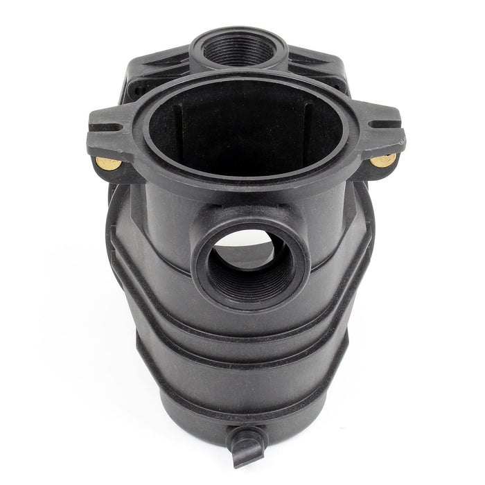 Ricambio per pompa da piscina Corpo pompa nero per piscine Distanza scarico/ingresso 205mm