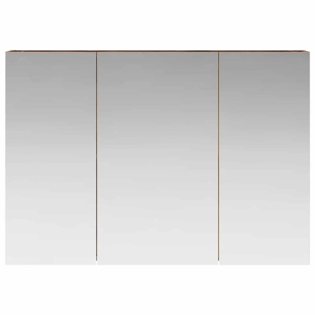 Mobiletto per specchio da bagno con lo scaffale Legno vecchio
