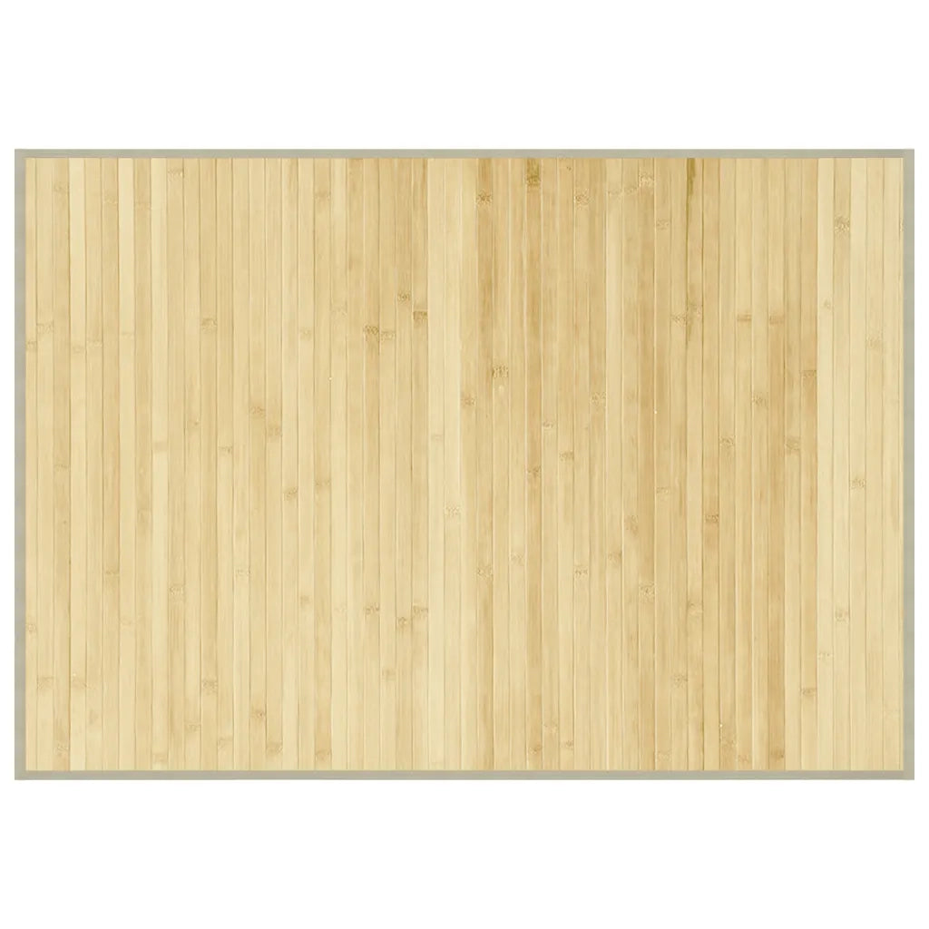 Tappeto Rettangolare Natura Chiaro 70x100 cm in BambÃ¹