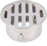 Dak Afvoerputje RVS per Balcone e Uso all'Aperto - Ronde Grote Verplaatsing Anti-blocking Afvoerputje con Platte Mond
