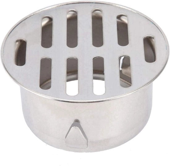 Dak Afvoerputje RVS per Balcone e Uso all'Aperto - Ronde Grote Verplaatsing Anti-blocking Afvoerputje con Platte Mond