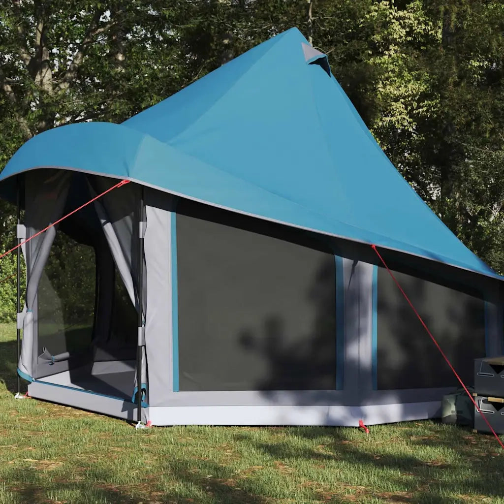 Tenda Tipi con tetto Blu 404 x 370 x 270 cm taffet¨¤