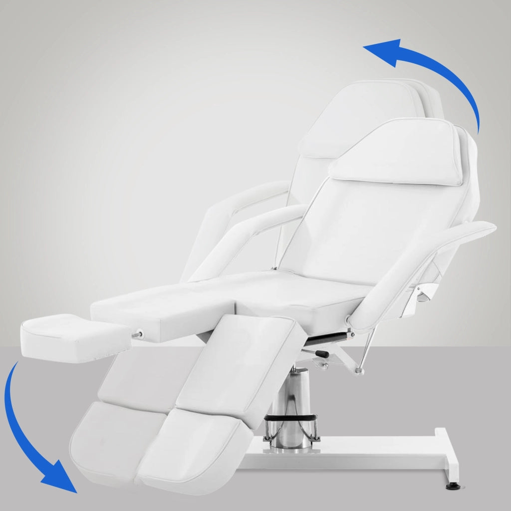 Lettino Idraulico Centri Estetici Split V2 bianco