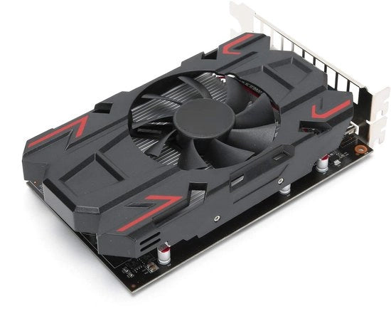 Carta Grafica 4 GB - 128 Bit - 650 MHz - Gioco in HD - DirectX 12 - Bassa Consumazione e Silenziosa - Carta Videografica