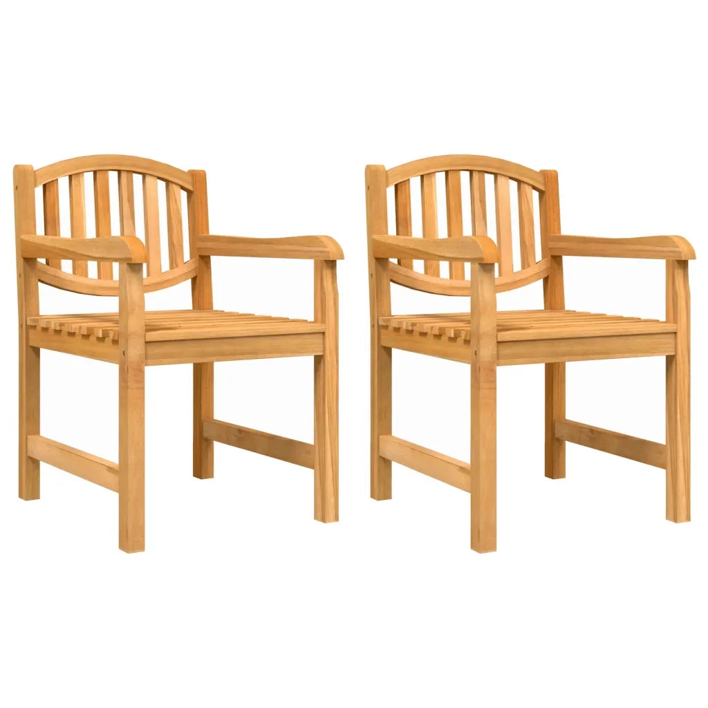 Set da Pranzo per Giardino 4 pz in Legno Massello di Teak 3157941