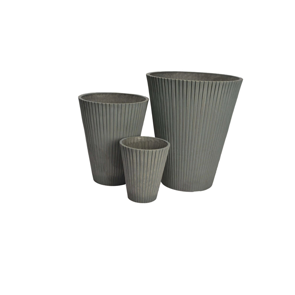 Vaso piccolo in Fibra sintetica cm 19x19x22 - KENNY