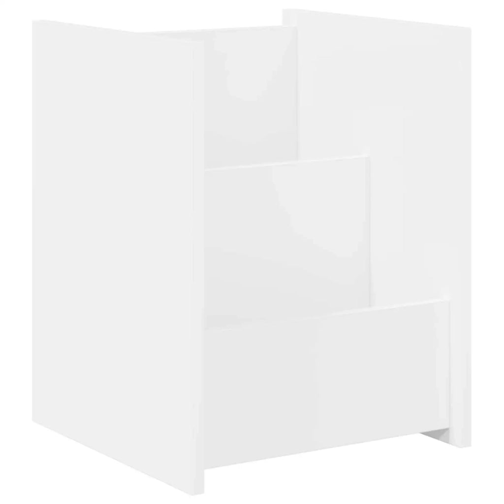 Scaffale per riviste Bianco 35 x 35 x 45 cm Legno multistrato 890864