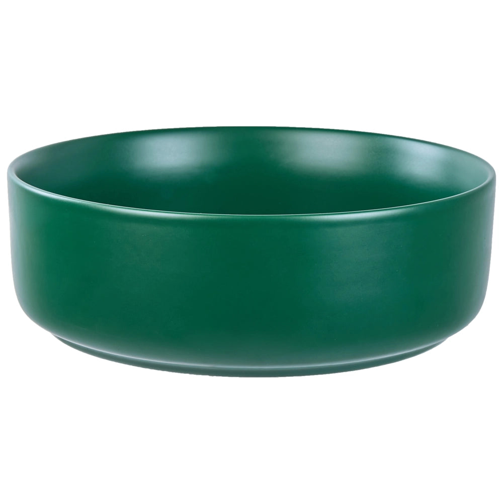 Lavandino da appoggio Verde Ceramica 370 mm Lucido Lavandino da bagno rotondo