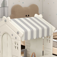 Casetta per Bambini da Interno in PP Crema