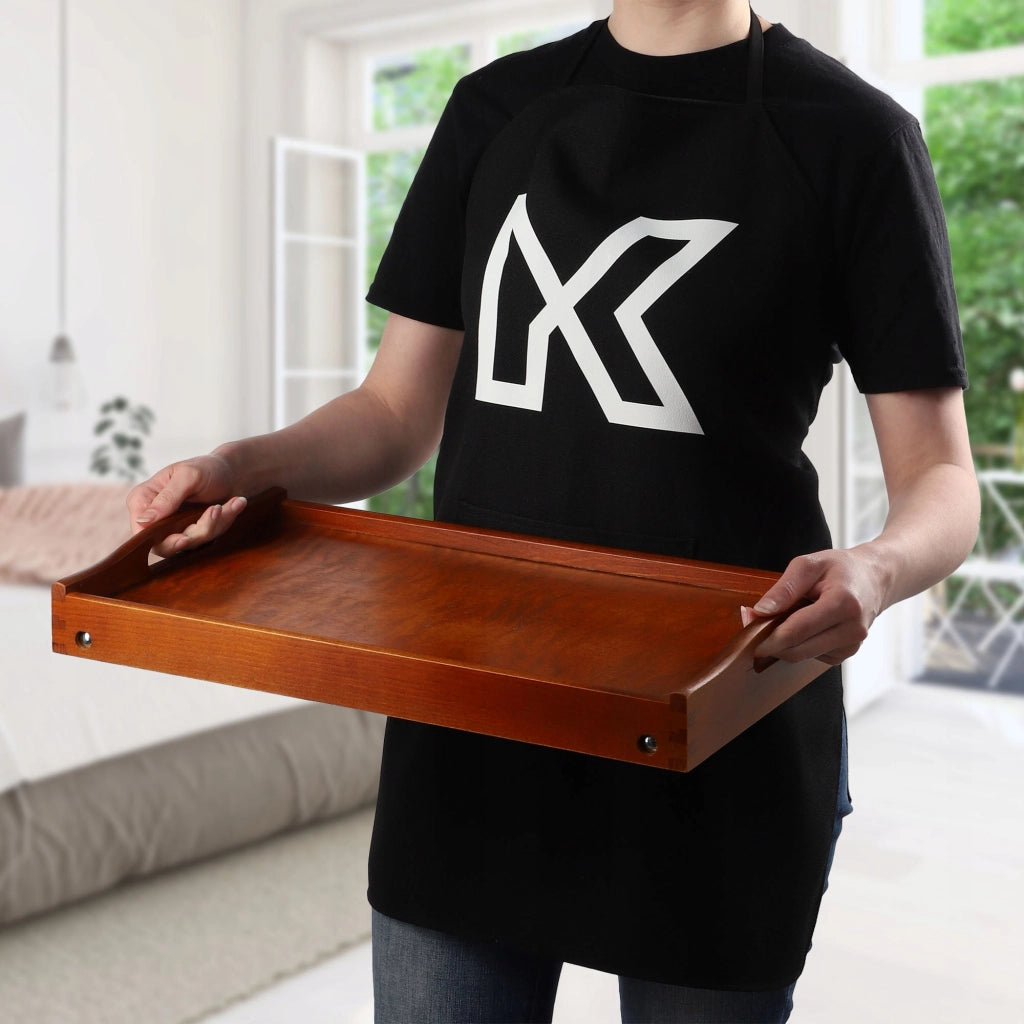Tavolino da colazione pieghevole in legno KADAX per laptop da letto, vassoio regalo