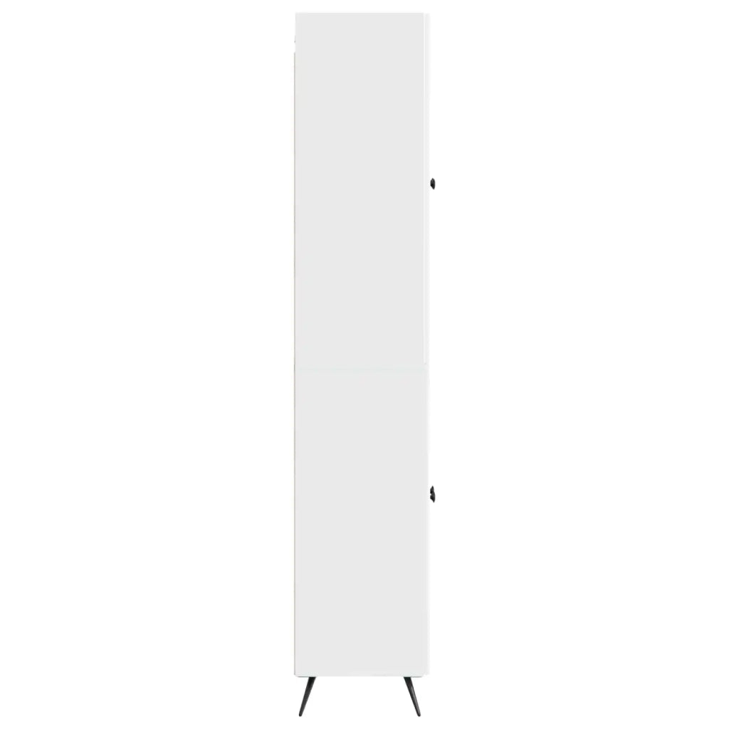 Set di armadi 2 pcs Bianco Lucido Legno ingegnerizzato 3416866