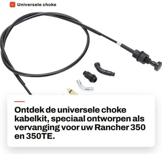 Kit di sostituzione del chiodo per Rancher 350 350FE 4x4 ES - Kit universale di cavi - Facile da installare - Realizzato in ABS di alta qualità - Alta affidabilità - Lunga durata - Kit di sostituzione del chiodo