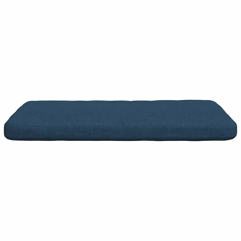 Cuscini per Seduta 4 pcs Blu 40 x 40 x 3 cm Tessuto 42015197