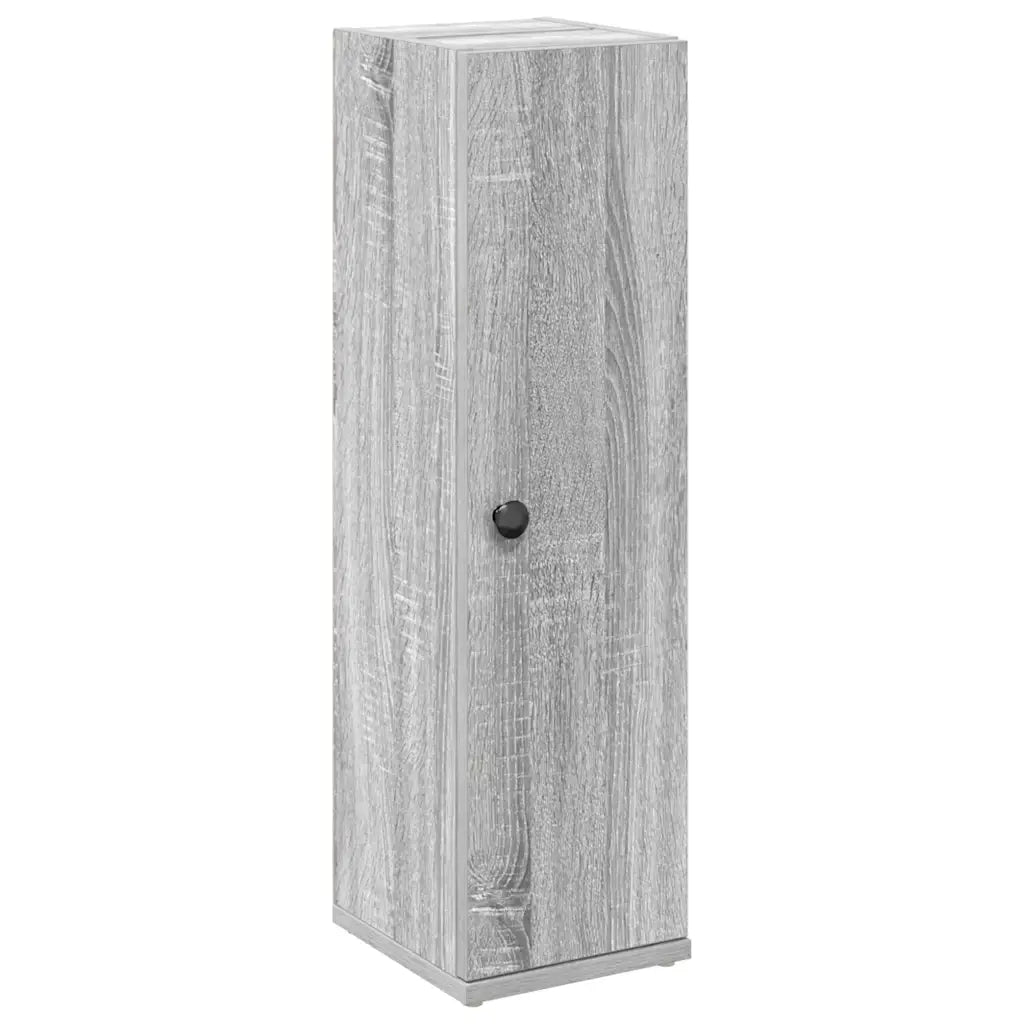 Mobile da Bagno con Portarotolo Grigio Sonoma 20,5x22x72 cm 858520