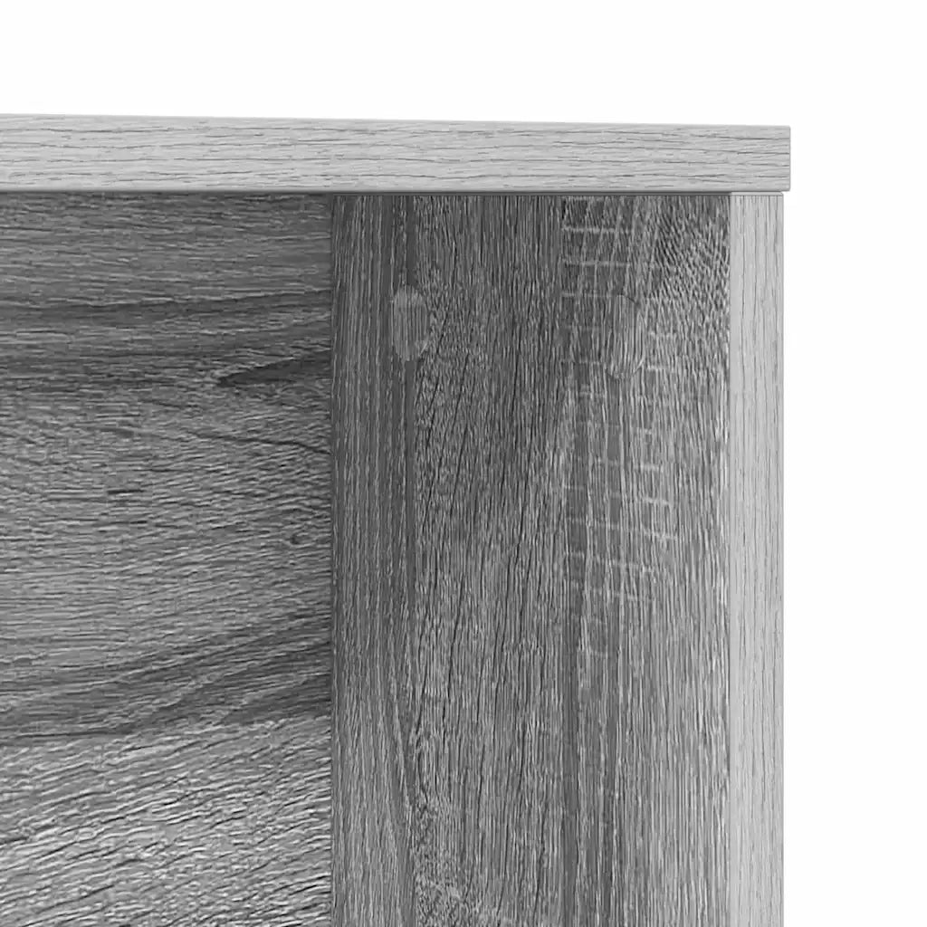 Scrivania Grigio Sonoma 91 x 50 x 149 cm Legno ingegnerizzato 869263