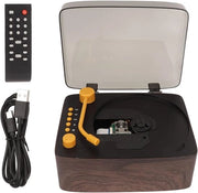 lettore CD portatile Bluetooth con connessione USB AUX e telecomando - per uso domestico, viaggio e bambini - altoparlanti HiFi ricaricabili