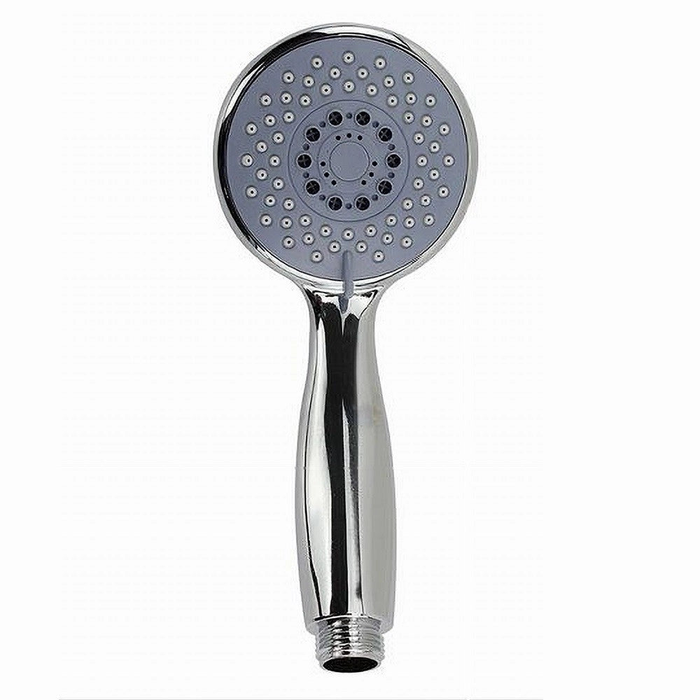 Trade Shop - Doccetta Rotonda 19 X 8.5cm Doccino Soffione Doccia Bagno Cornetta Moderno 59566 -