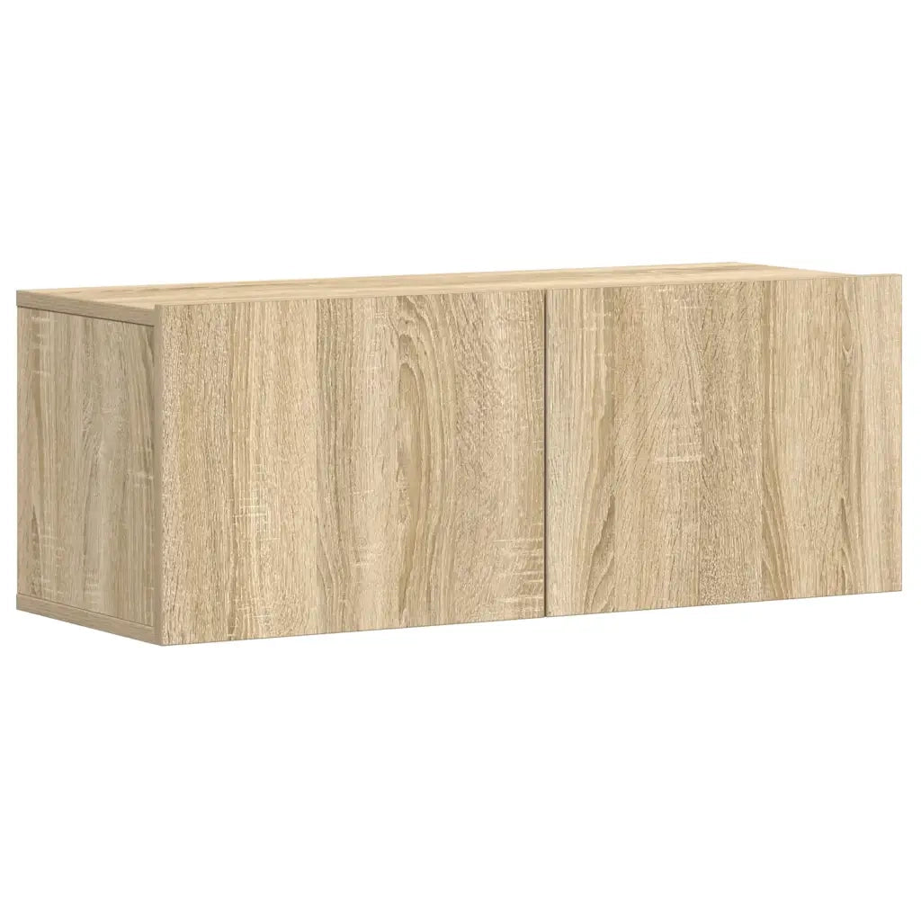 Set di Mobili Porta TV 5 pz Rovere Sonoma in Legno Multistrato 3078970