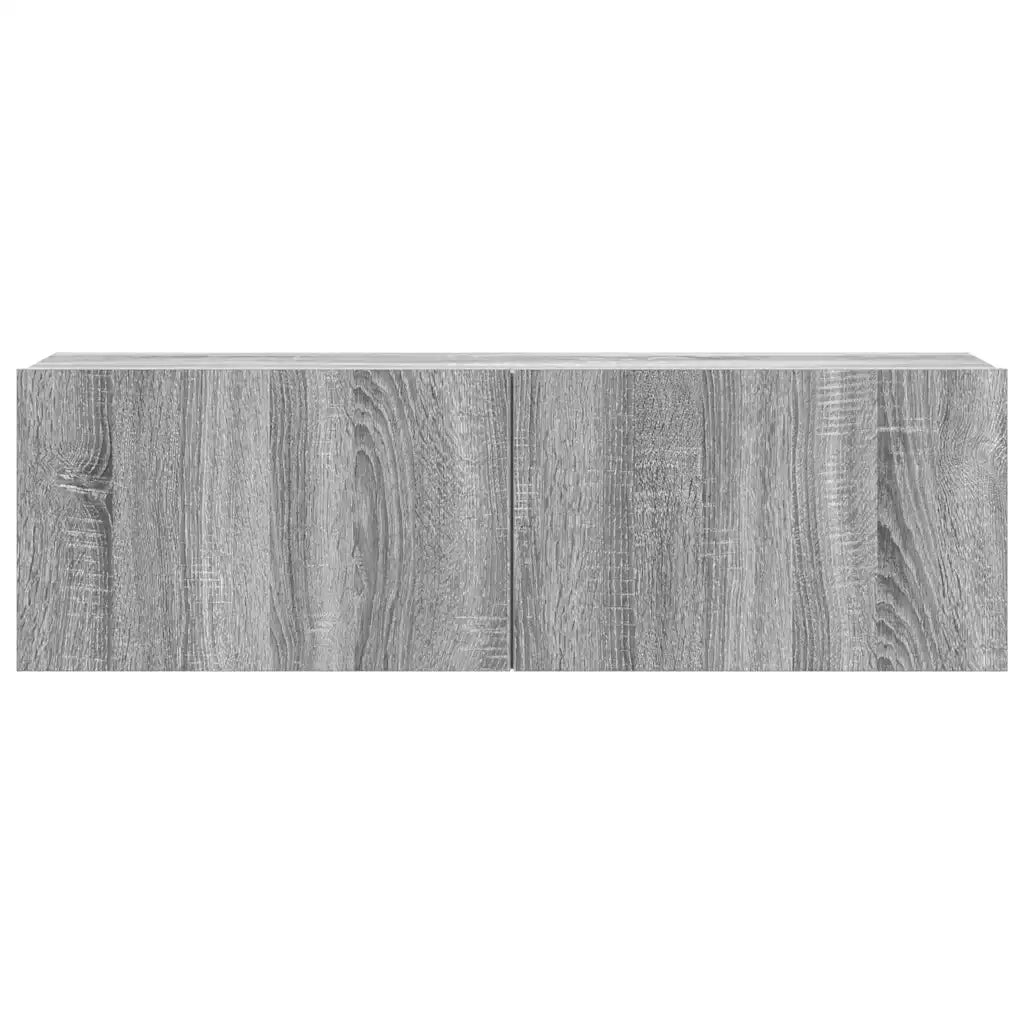 Set di Mobili Porta TV 7 pz Grigio Sonoma in Legno Multistrato cod mxl 22784