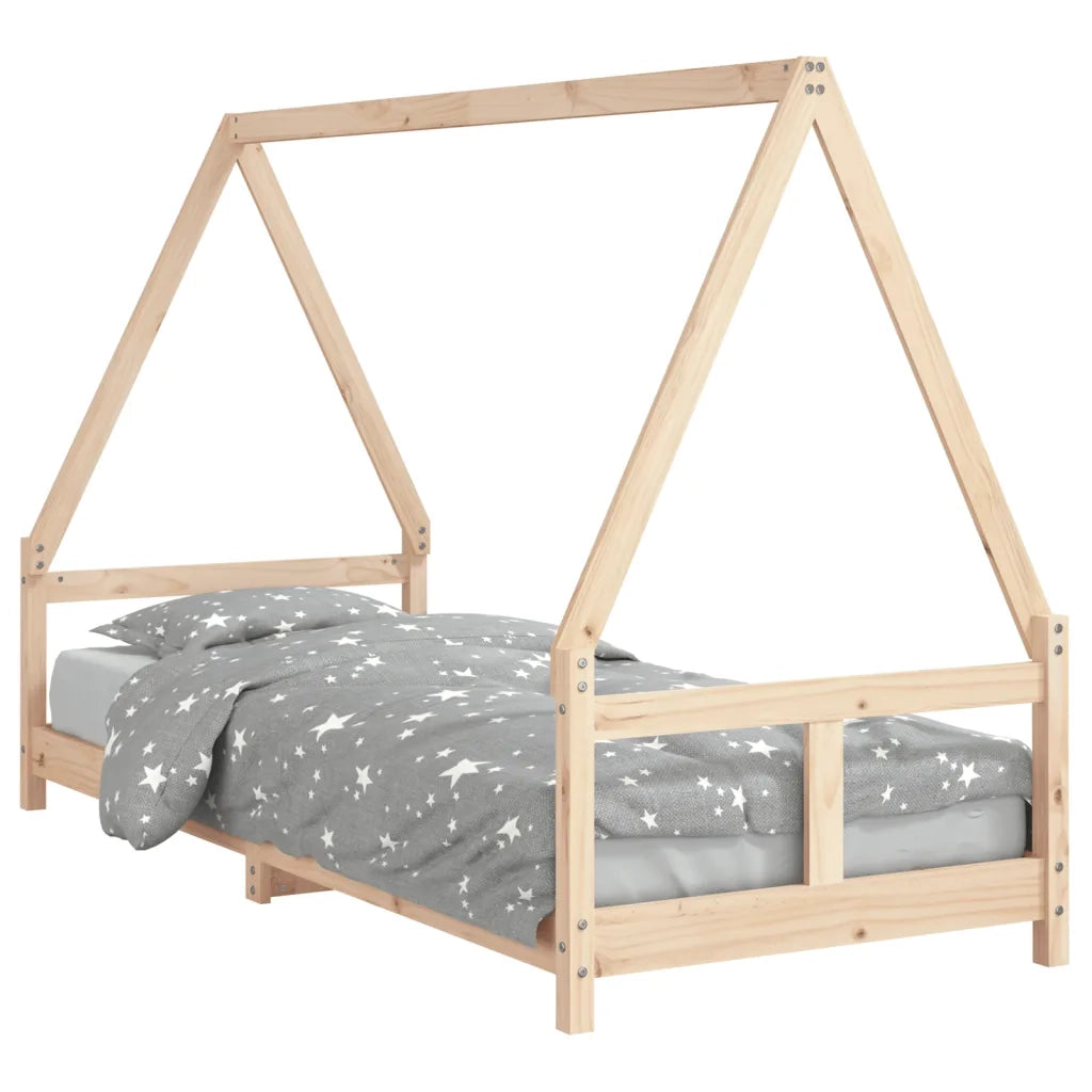 Giroletto per Bambini | Letto Infantile | Lettino 80x200 cm in Legno Massello di Pino