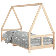 Giroletto per Bambini | Letto Infantile | Lettino 80x200 cm in Legno Massello di Pino