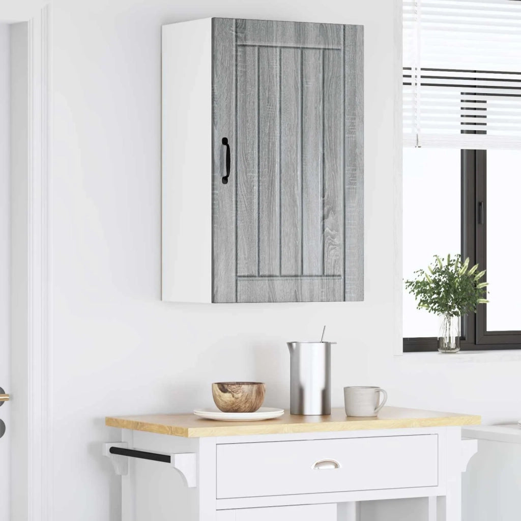 Pensile da cucina | Armadietto a muro LUCCA Grigio Sonoma 50 x 31 x 80 cm