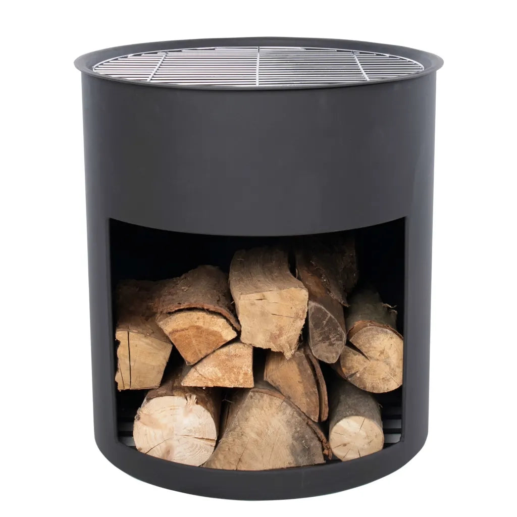 RedFire Braciere Milshire Nero in Acciaio 429040